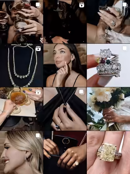 The Diamond Room Instagram feed after White Wolf